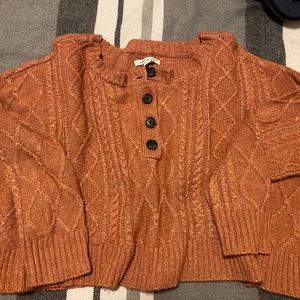 American eagle crop sweater